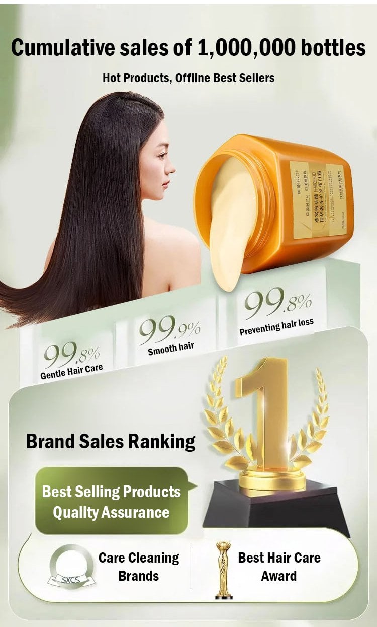 Glossé - Hair Revitalizing Cream | Amino Essence for Silky Perfection