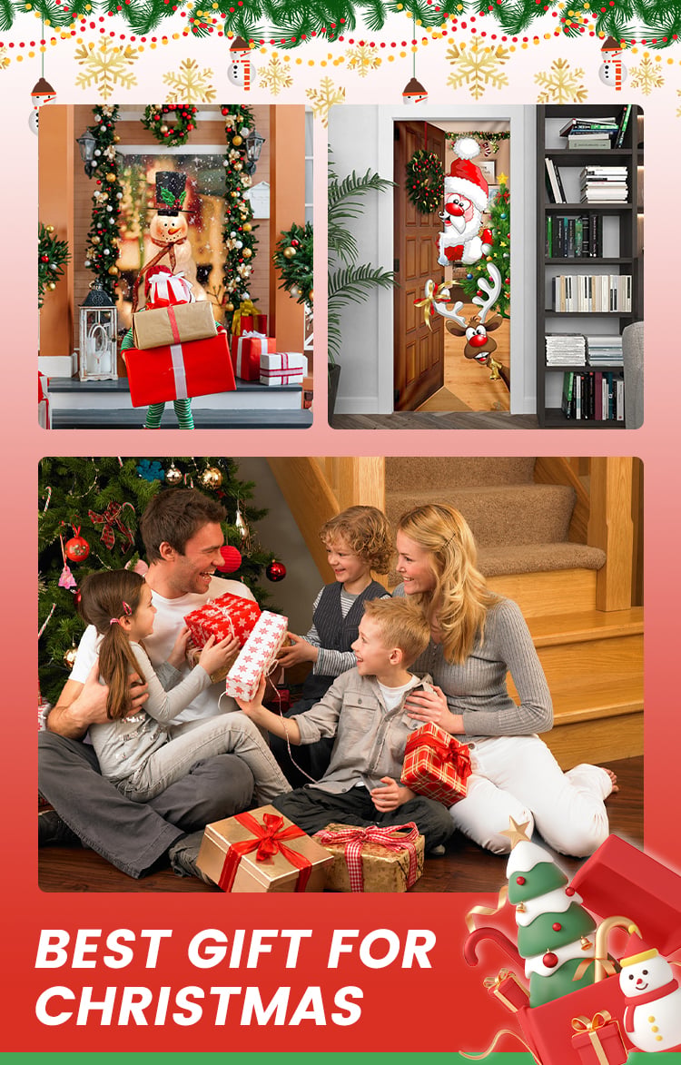 FestiveFront - Christmas Door Display
