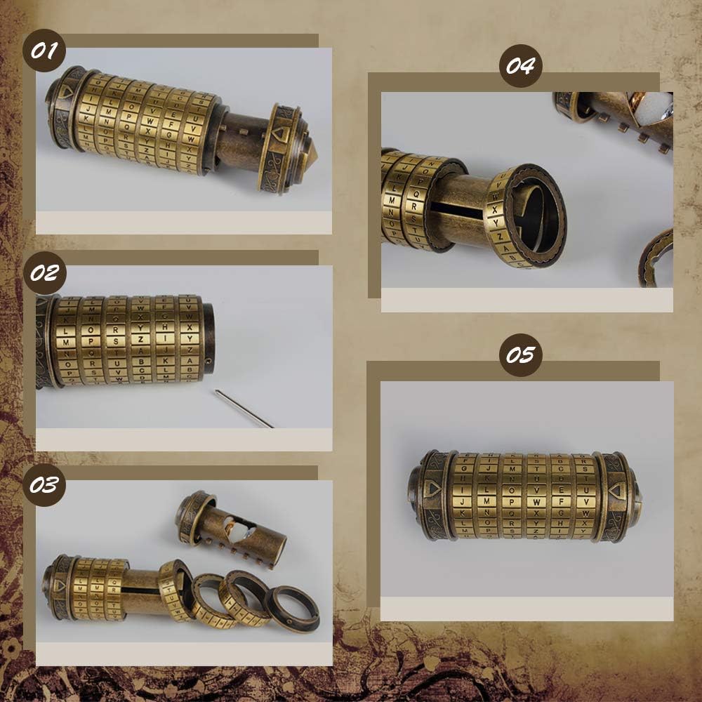 CodeHeart – Mini Cryptex Secret Lock Gift