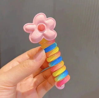 Little Princess Phone Cord Hair Ties marnetic