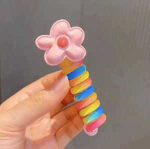 Little Princess Phone Cord Hair Ties marnetic