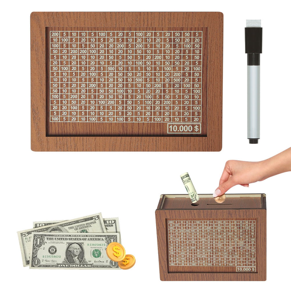 VaultCraft - Premium Wooden Savings Box