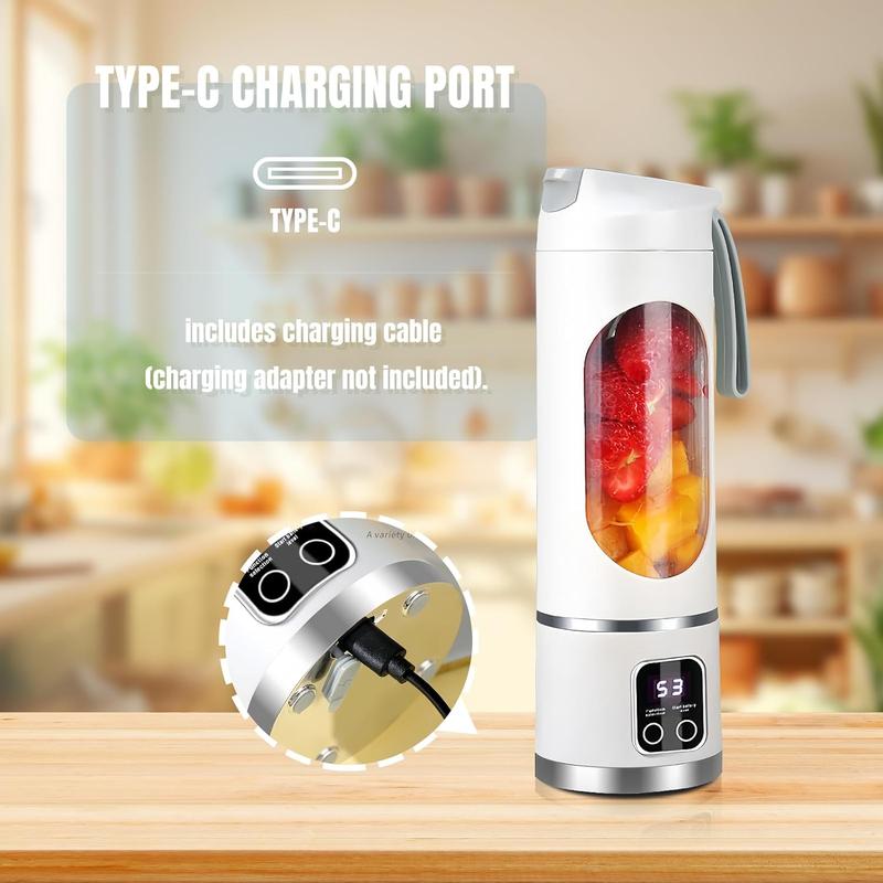 ShakeMate - Portable Blender | On-the-Go Nutrition with Smart Display