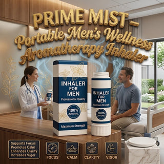 PrimeMist – Portable Men's Wellness Aromatherapy Inhaler