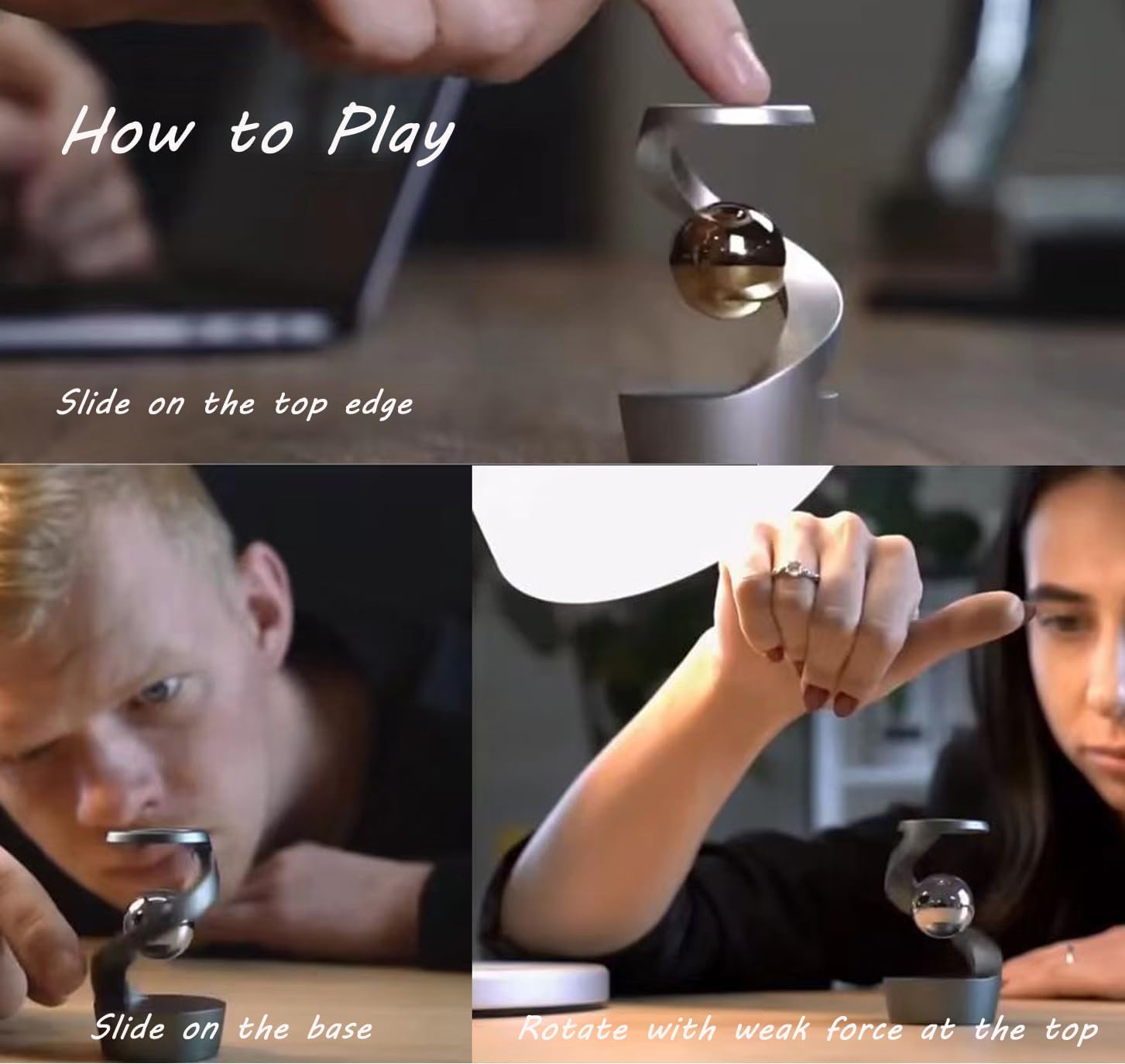 OrbitFlow – Gravity Defying Desk Toy