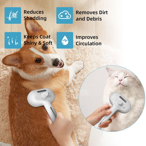 PawPuff – Gentle Spray Grooming Comb
