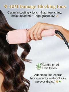 WaveGlow – Negative Ionic Beach Wave Hair Styler