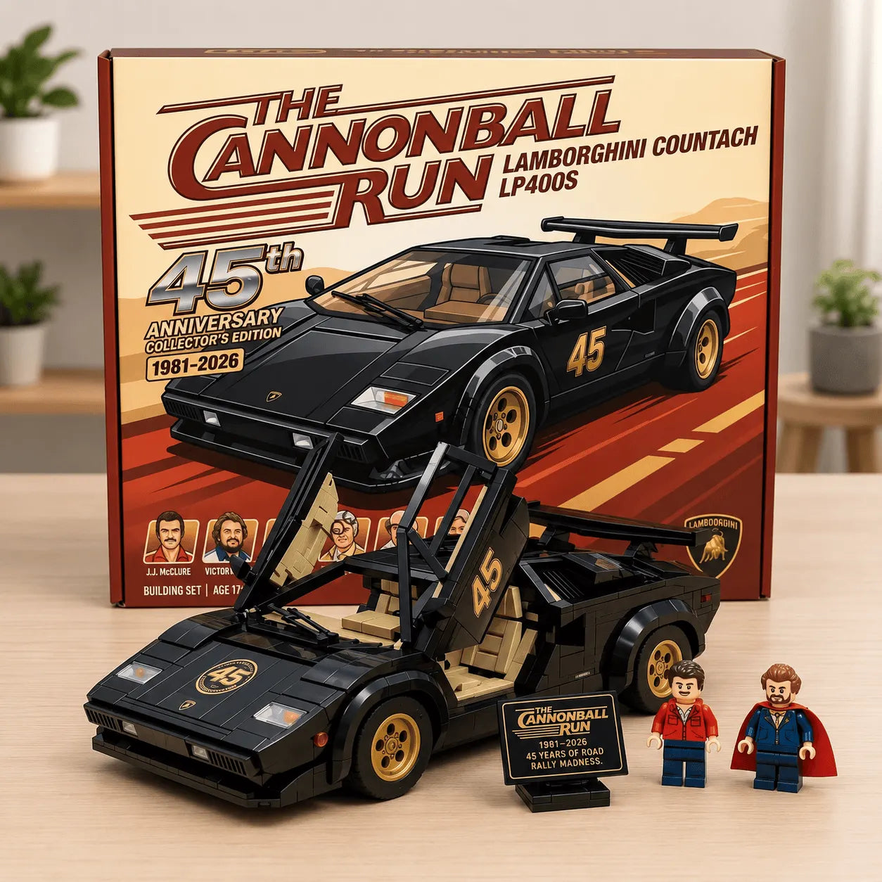 MetalForge– Vintage Muscle Car Building Block Set