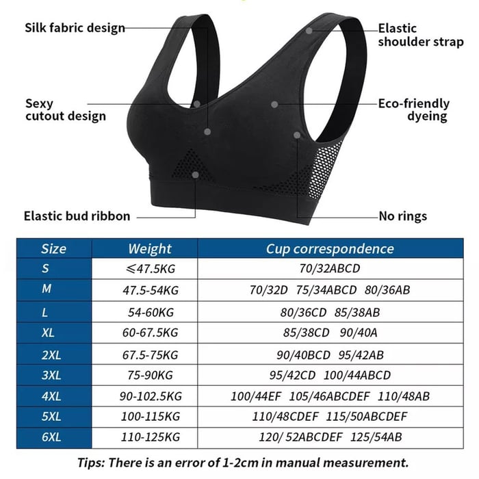 SoftHold Luxe - No-Wire Cooling Support Bra