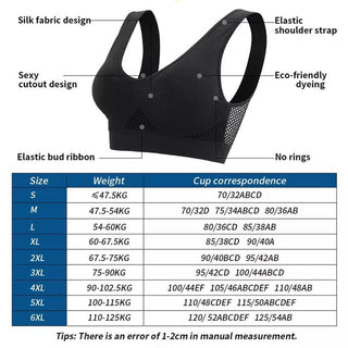 SoftHold Luxe - No-Wire Cooling Support Bra