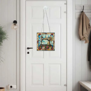 SewGleam – Vintage Sewing Machine Suncatcher