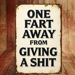 BoldBanters – Sarcastic Man Cave Metal Sign