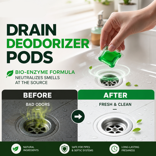PureDrain – Dissolvable Drain Cleaning & Freshening Pods