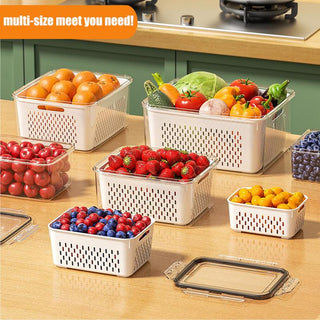 CoolCrate - Smart Fridge Bin for Long-Lasting Freshness