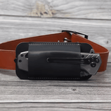 BladeHaven – Retro Leather Belt Scabbard