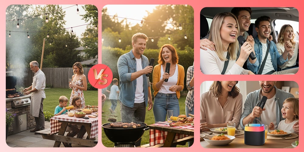 VibeMic – Wireless Karaoke Speaker System