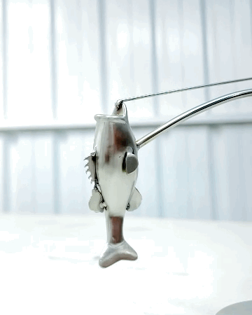 🎁Niemals Aufhören 🎣 Fischer-Balance-Skulptur