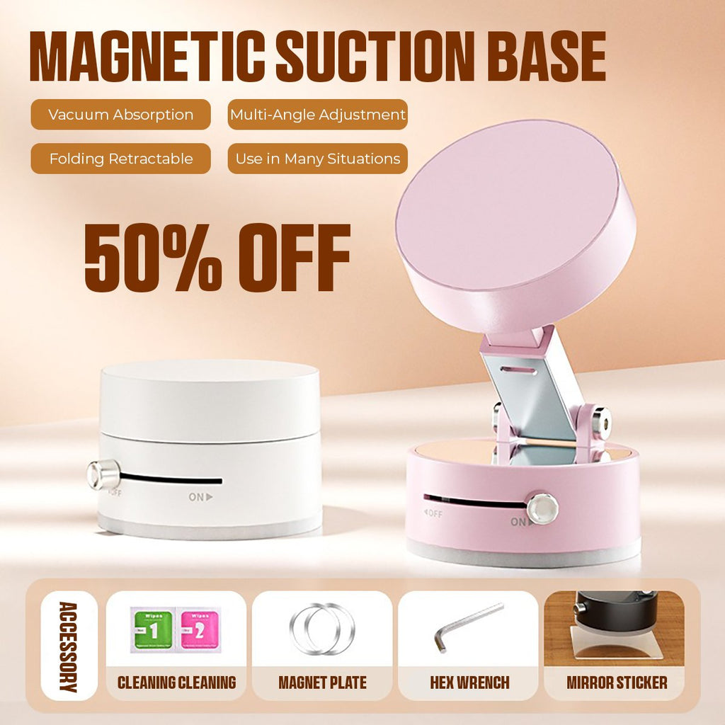 VacuumHold - Secure Magnetic Phone Stand