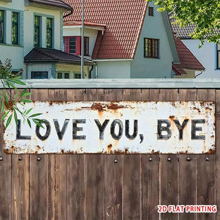 HeartFarewell – Vintage Metal Wall Sign