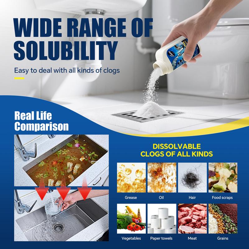 FlowRevive – Multifunctional Drain Cleaning Powder