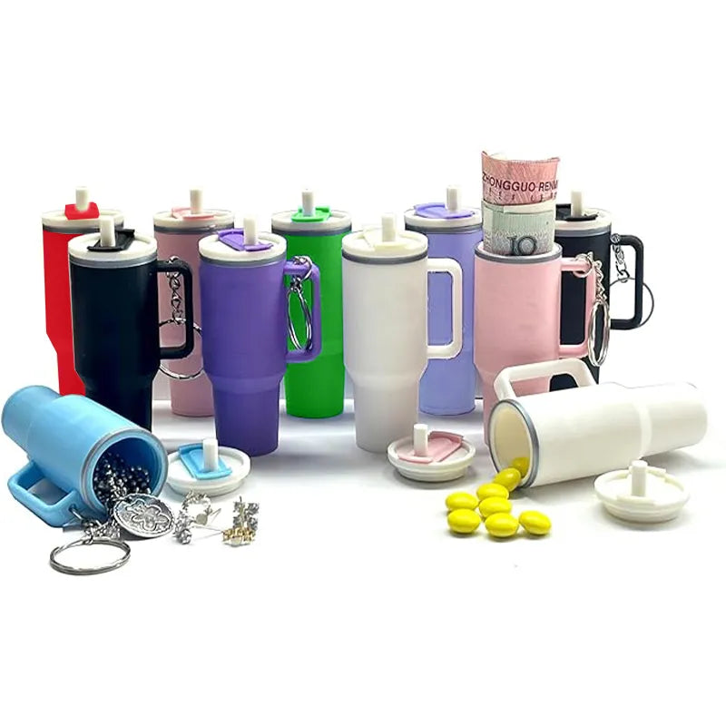 TinySips - Cute Mini Cup Keychain