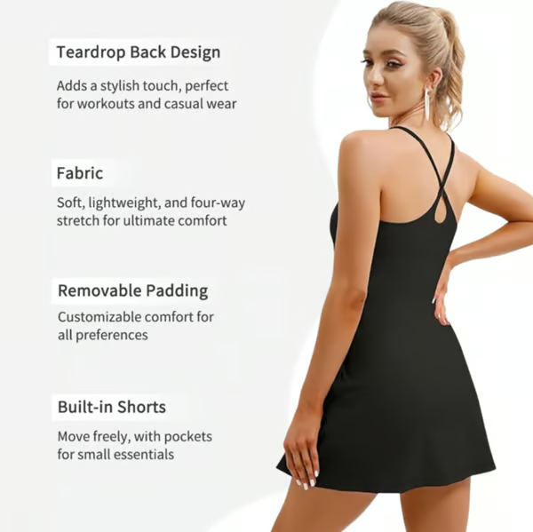 FlexiForm – Backless Active Tummy Control Dress