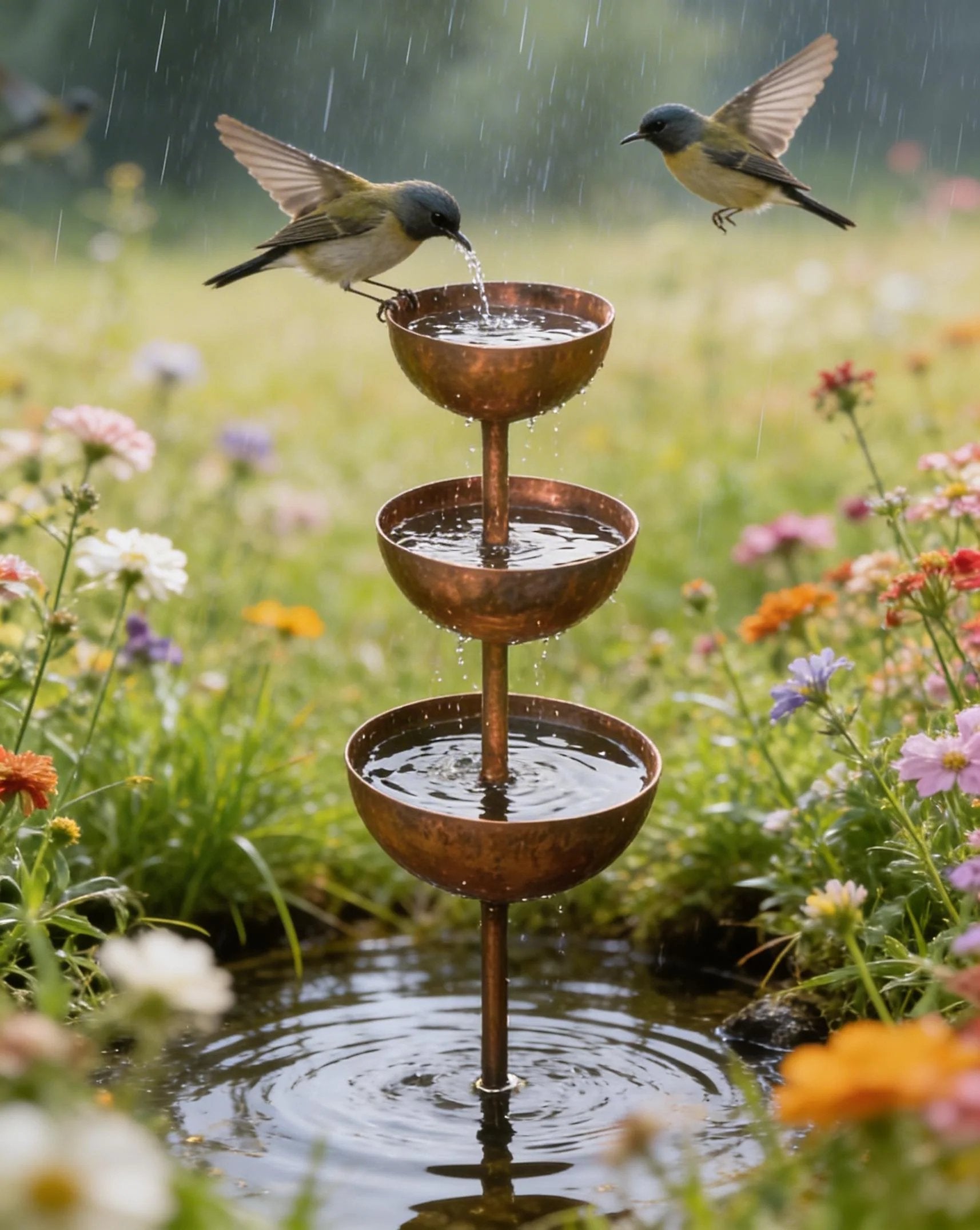 RainBloom – Decorative Plant Rain Catcher