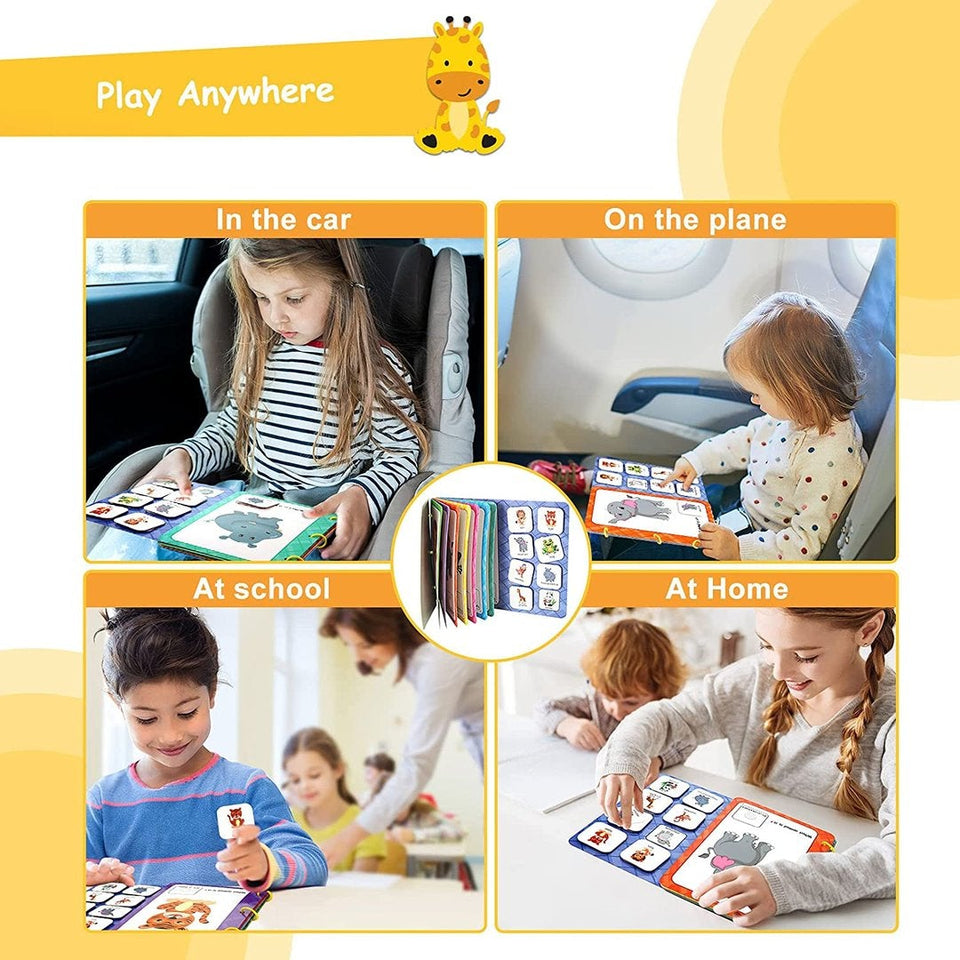 BrainyTots - Educational Toddler Activity Book