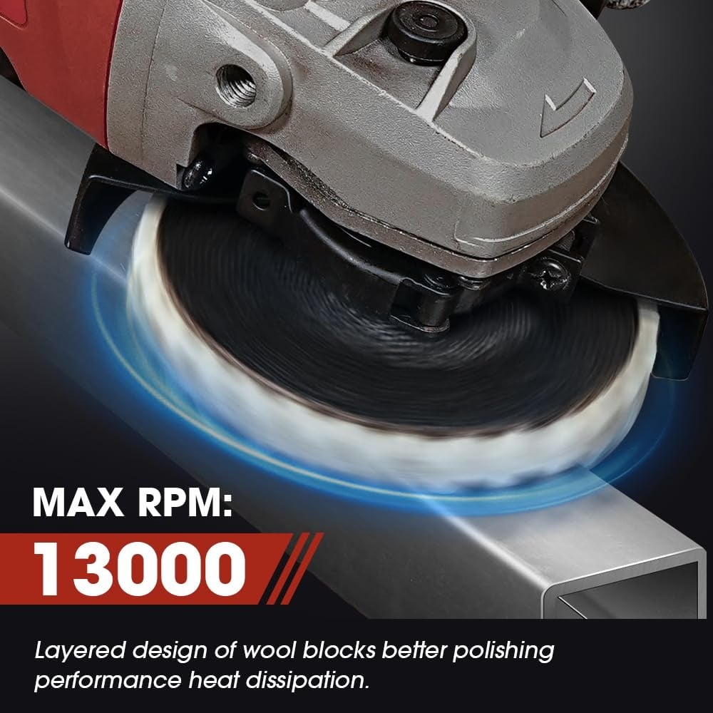 ProSheen - Angle Grinder Polishing Wheel – Effortless Mirror Finish