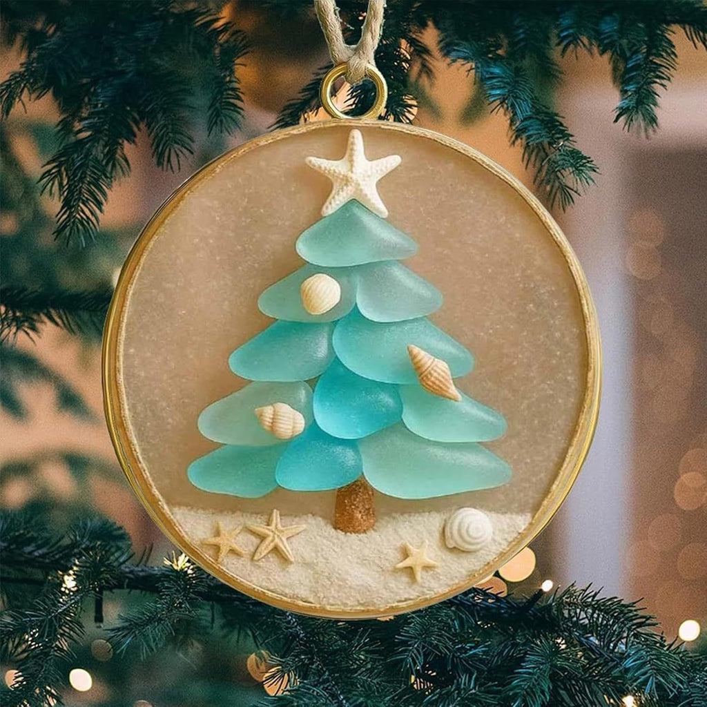 SeaGleam – Coastal Christmas Ornament