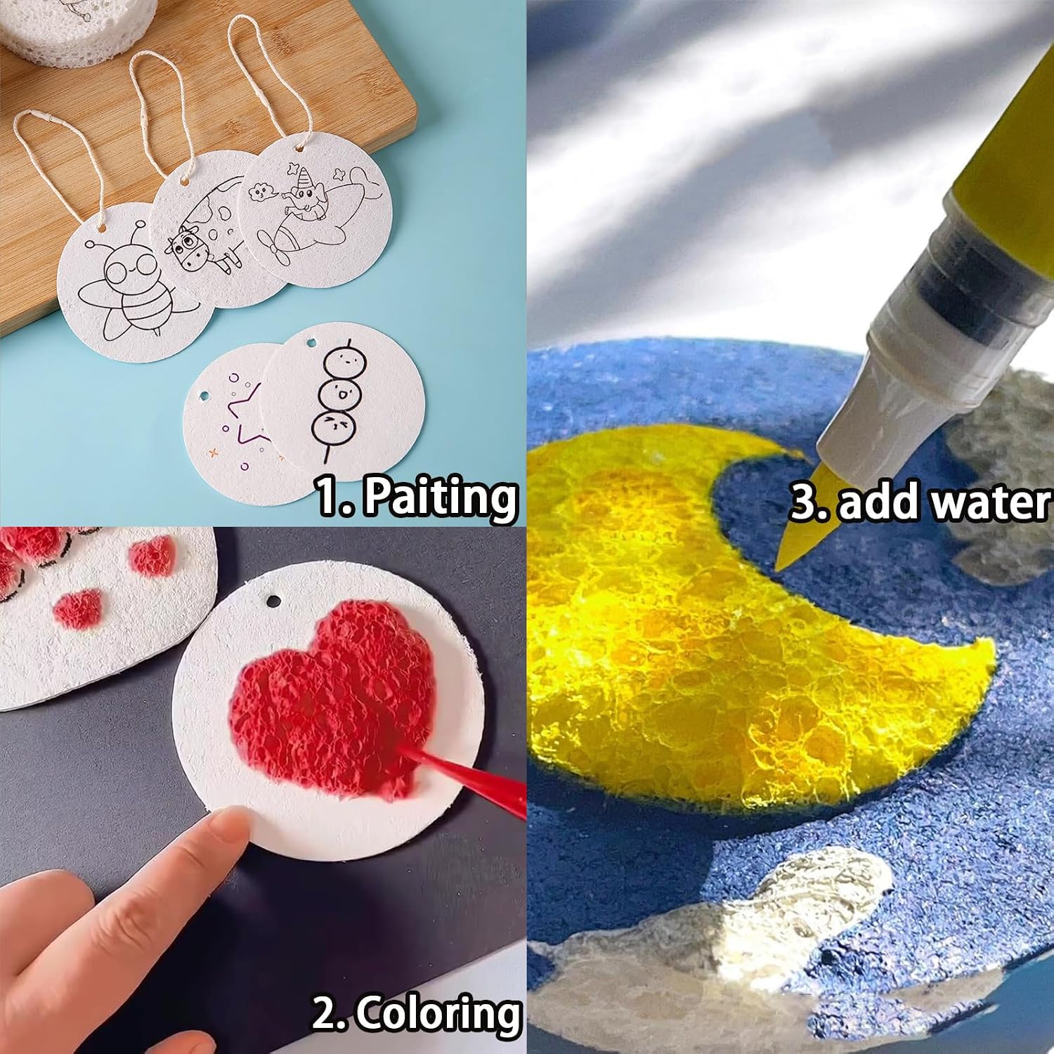 PuffiArt – 3D Foam Texture Painting Paper