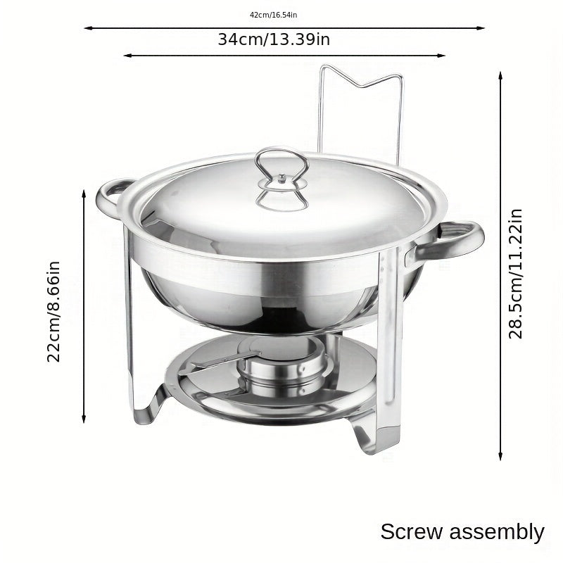 FeastGlow – Stainless Steel Chafing Dish Buffet Set