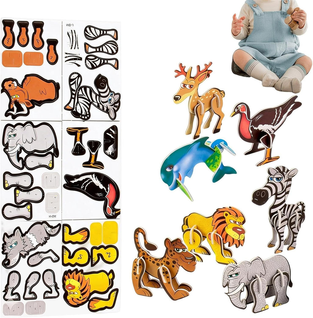 InsectiCraft – 3D DIY Insect Puzzle Set