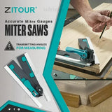 Goniometer Electronic Angle Ruler - Accurate Mitre Gauge for Saws