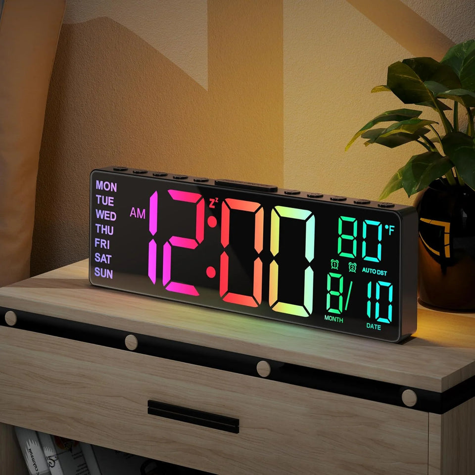 LumiSync – Dynamic RGB Digital Alarm Clock