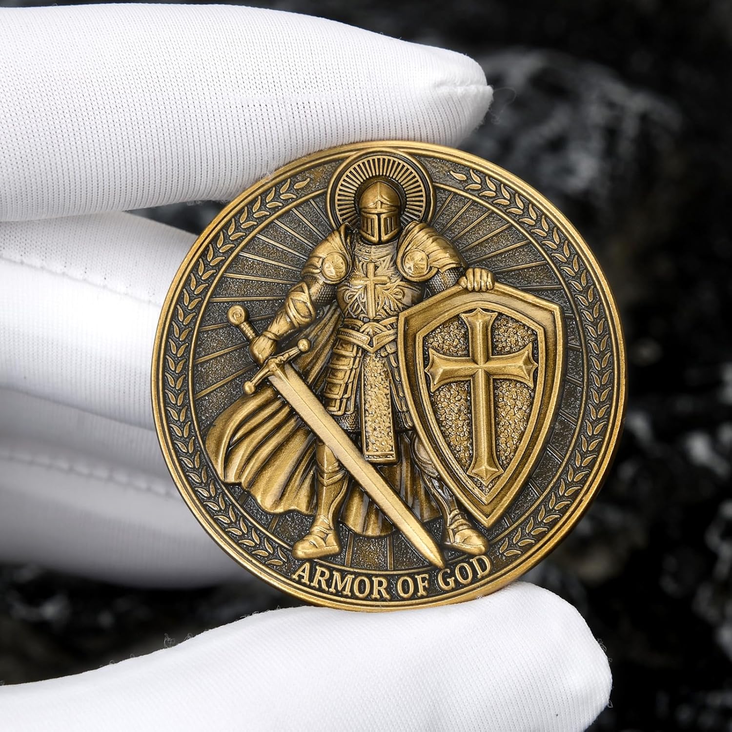 SacredShield – Templar Faith Coin