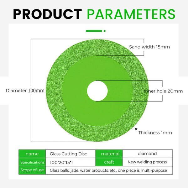 DiamondCut – Multi-Material Cutting Disc Angle Grinder Blade