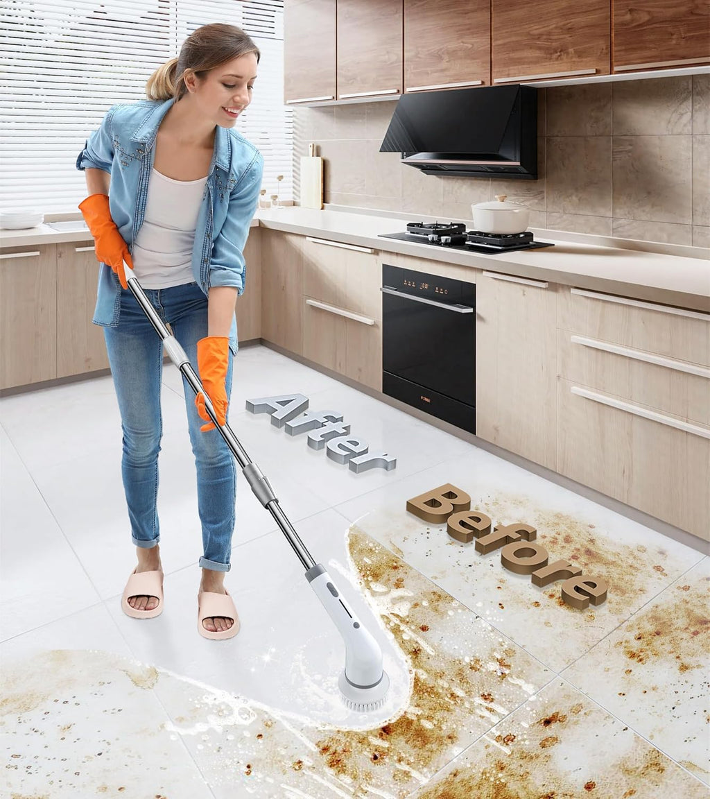 PuraGlow – Deep Clean Shower Scrubber