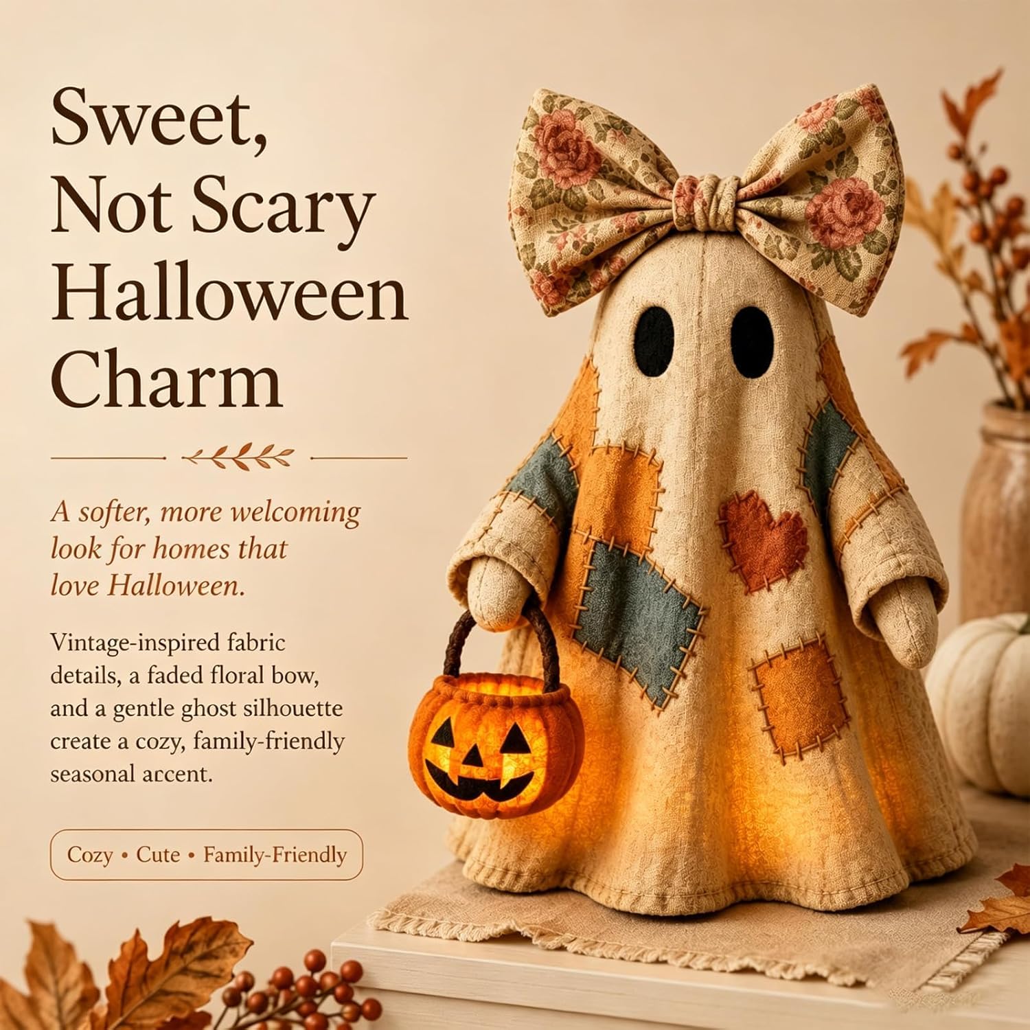 GhostGreet – Haunted Welcome Porch Décor Sign
