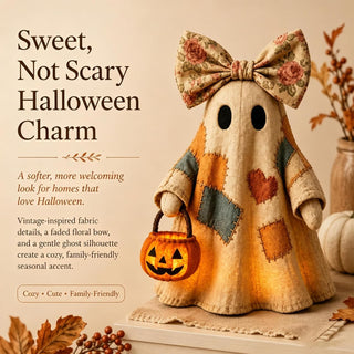 GhostGreet – Haunted Welcome Porch Décor Sign