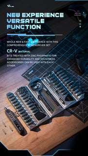 SpinTech - 180-in-1 Precision DIY Screwdriver Set