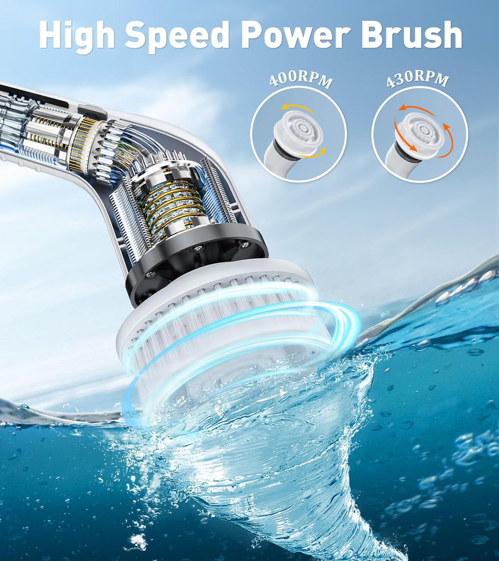 PuraGlow – Deep Clean Shower Scrubber