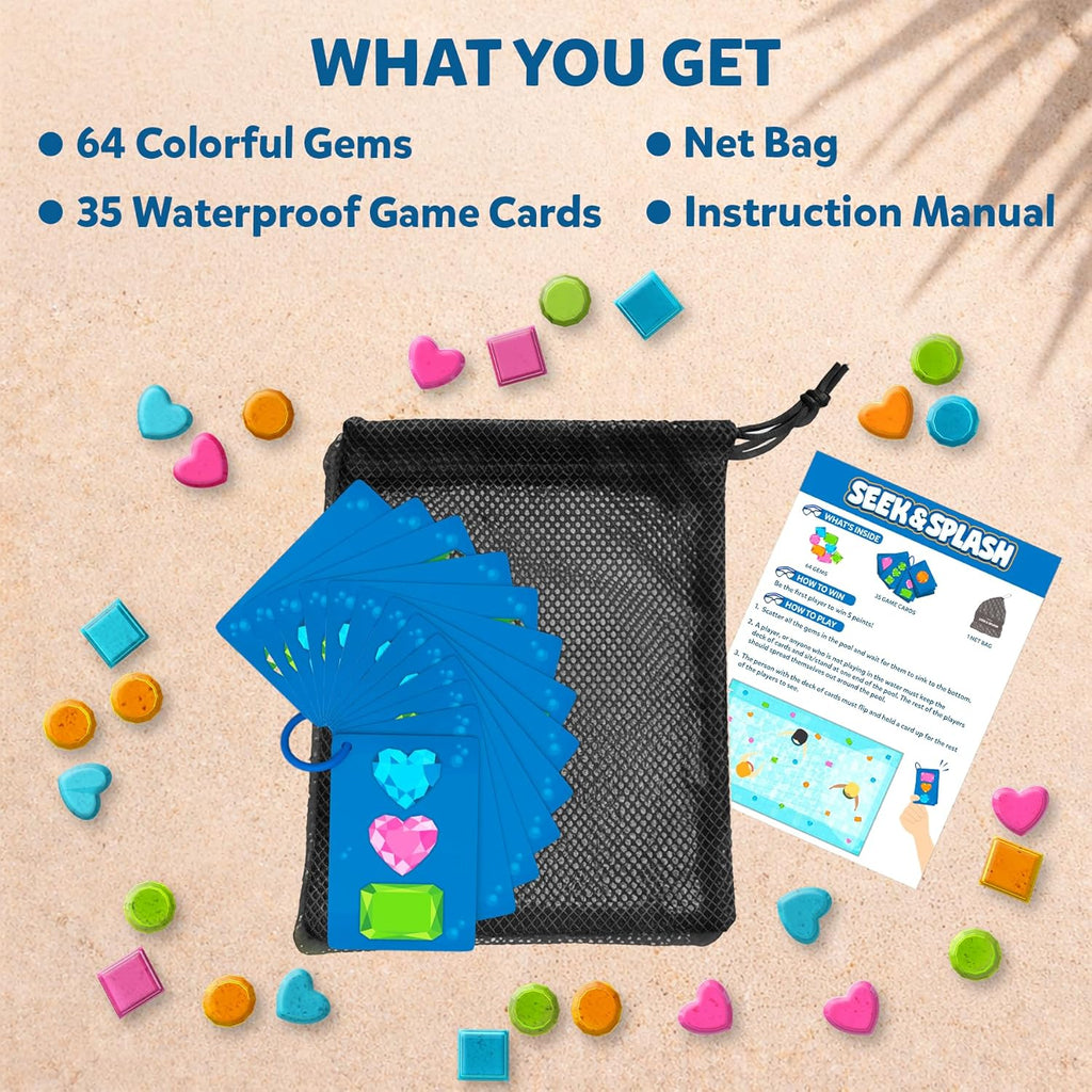  Pool Gem Hunt Diving Game for Kids 