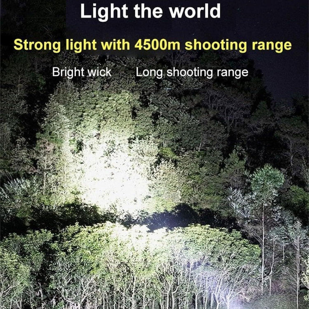 BrightForce – Multifunctional Rechargeable LED Flashlight