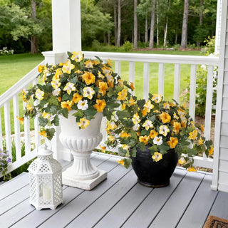BloomCharm – UV-Resistant Artificial Petunia Bouquet