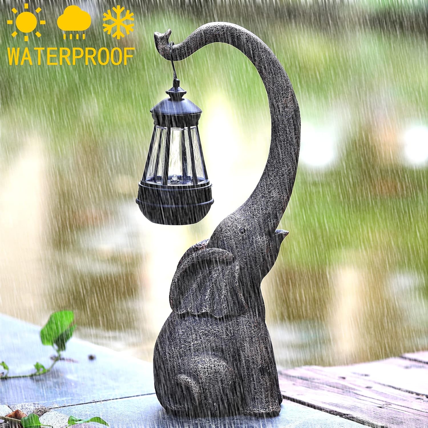 TrunkLight - Elephant Solar Lamp