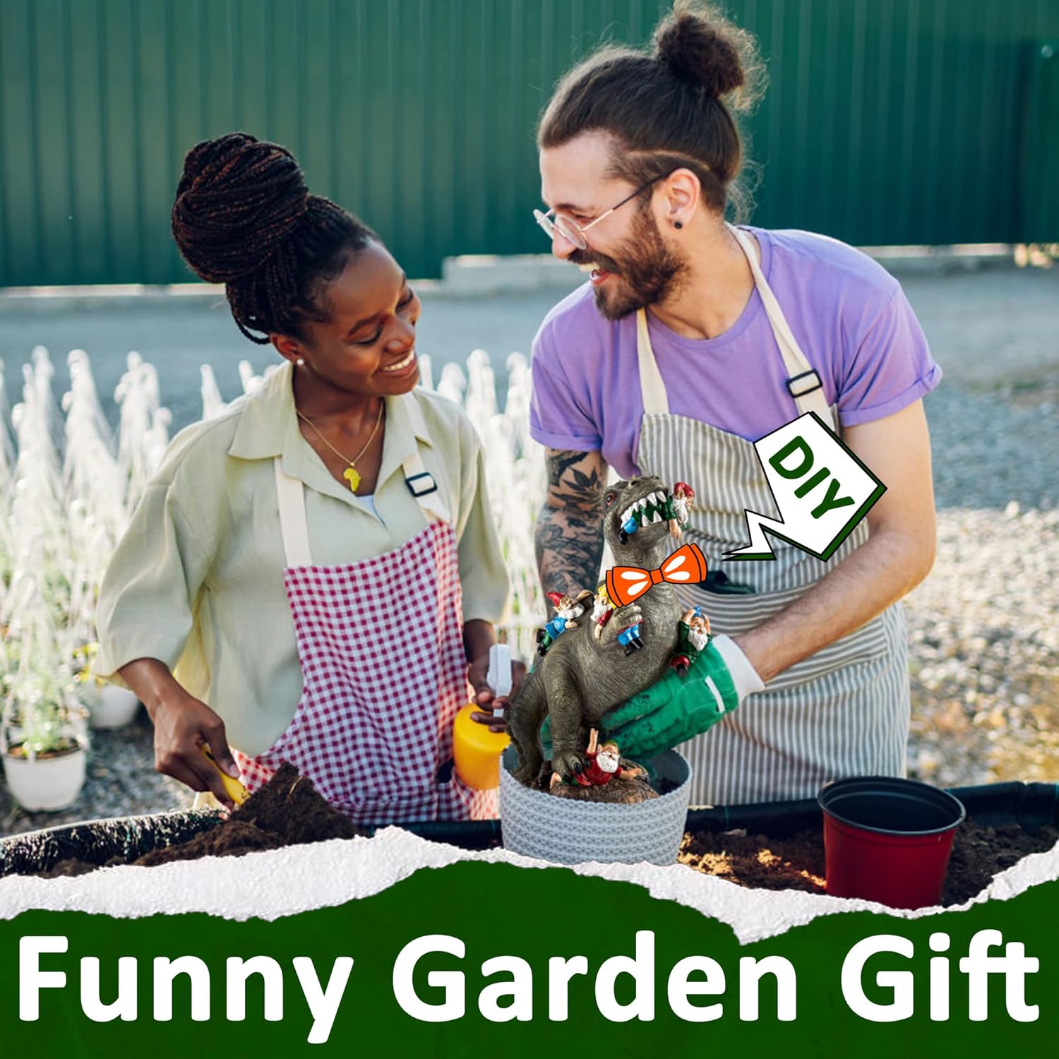 SnackBites – Hungry Gnomes Garden Statue