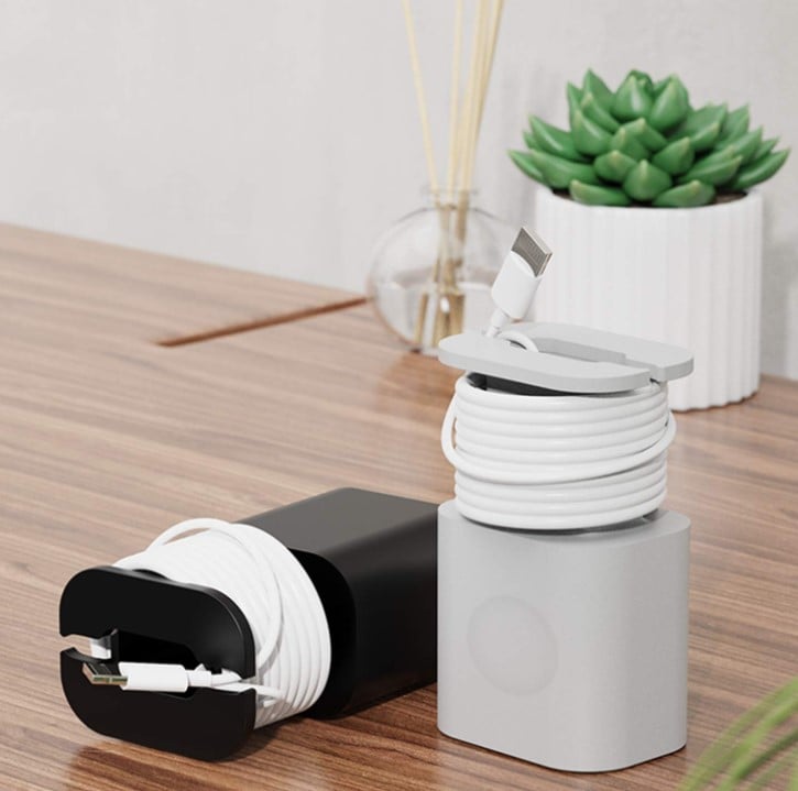 CableNest - Dual-Function Charger Shell & Cord Organizer