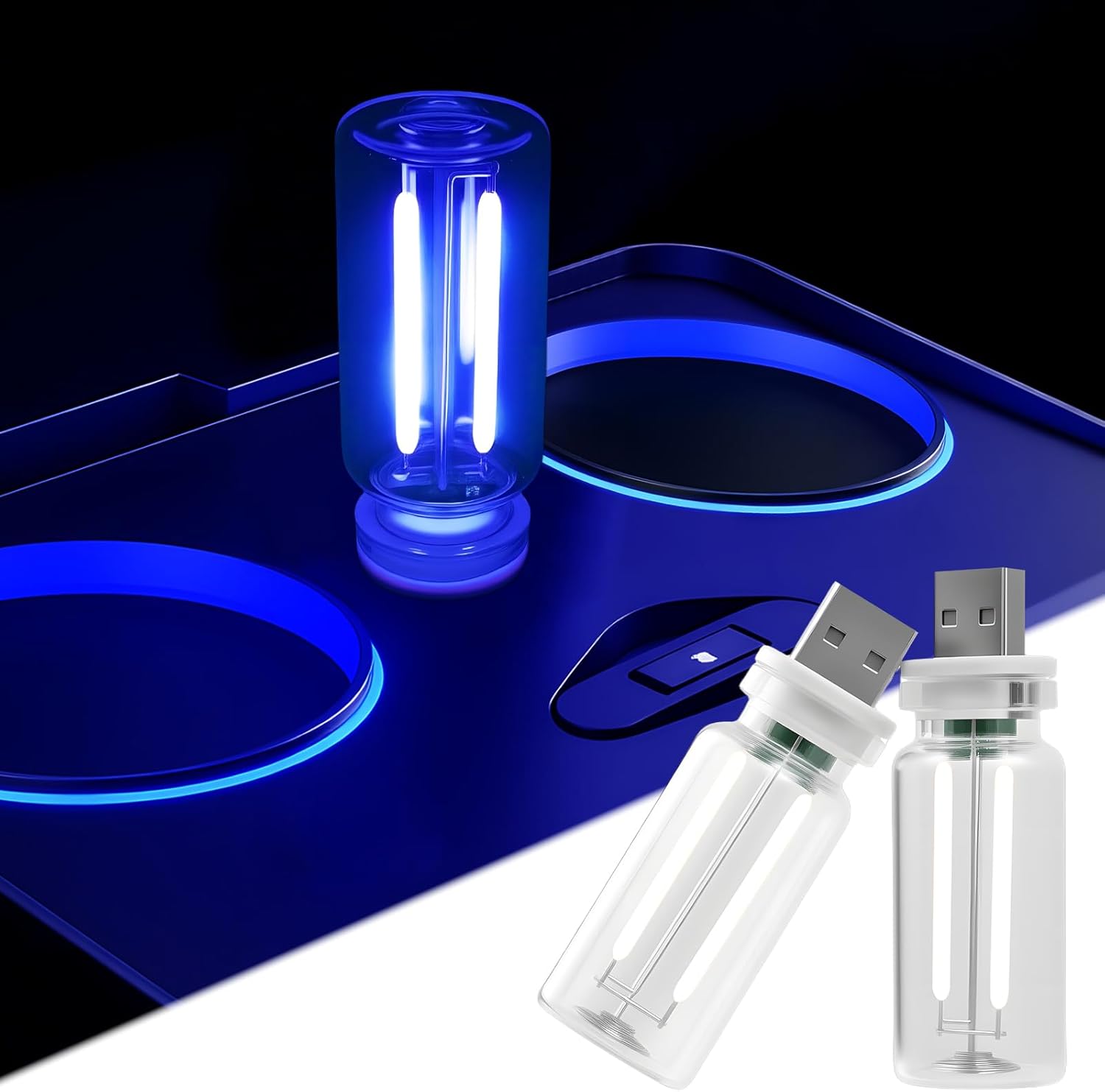 Car USB Night Light Bulb