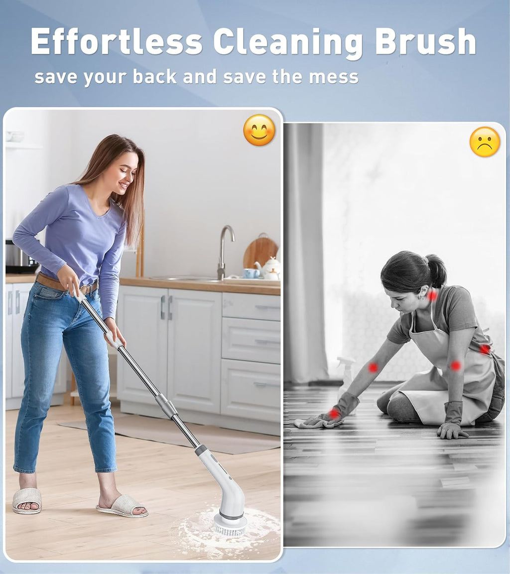 PuraGlow – Deep Clean Shower Scrubber